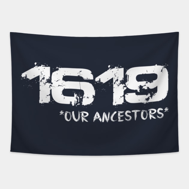project 1619 Our Ancestors T-Shirt Tapestry by Frekadella