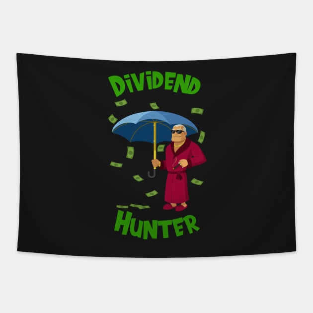 Dividend Hunter Tapestry by Shadowbyte91