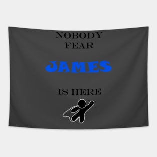 NOBODY FEAR - JAMES Tapestry