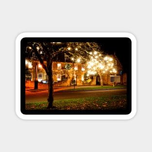 Broadway Christmas Lights Cotswolds Worcestershire Magnet