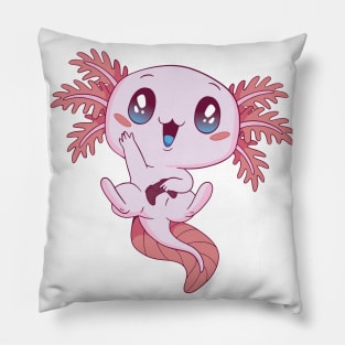 Axolotl Sleeping P R t shirt Pillow