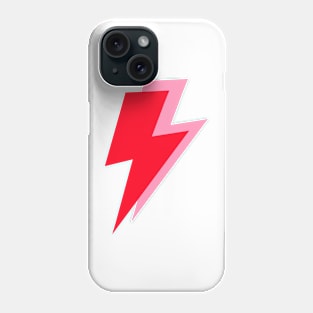 Red and Pink Double Lightning Phone Case