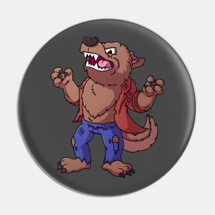 Werewolf Pin