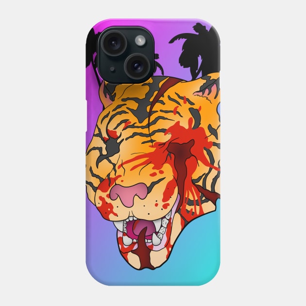 TIGER BLOOD MASK Phone Case by NeoDesign