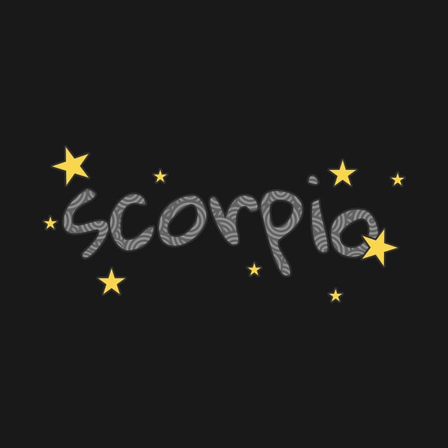 Scorpio by Kelly Louise Art