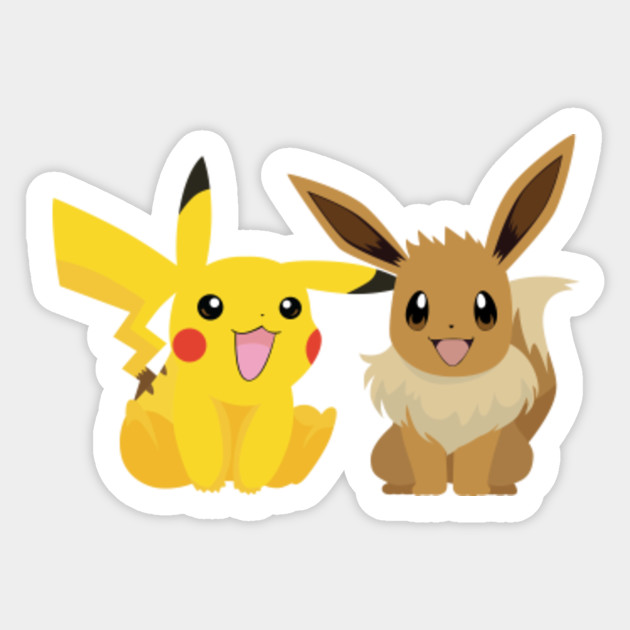 sticker pokemon vector Pikachu   Sticker Vector   Eevee  Art Pokemon  and Pokemon