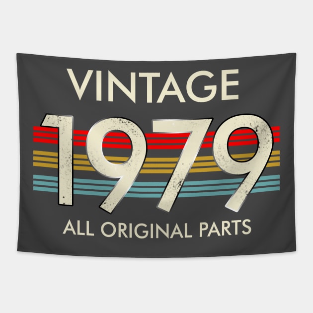 Vintage 1979 All Original Parts Tapestry by louismcfarland