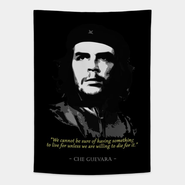 Che Guevara Quote Tapestry by Nerd_art