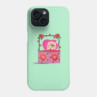 Puppy Pomeranian Valentine Phone Case