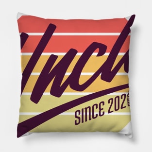 Uncle since 2020 Pillow