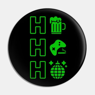 Ho Ho Ho Chrismas Party Pin