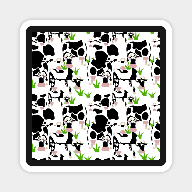 Cows Magnet by krisevansart