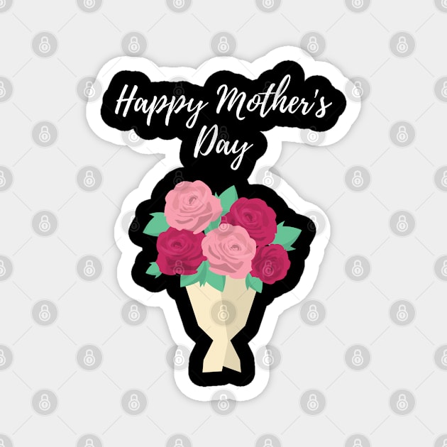 Happy mother's day Magnet by Doddle Art