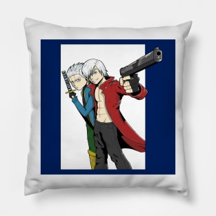 "Dante and Vergil" Pillow