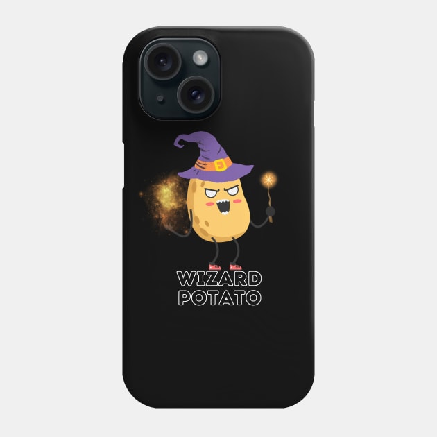 Wizard Potato [B] Phone Case by Zero Pixel