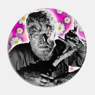 WOLFMAN among the DAISIES! Pin