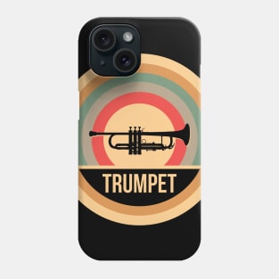 Retro Vintage Trumpet Gift For Trumpeters Phone Case