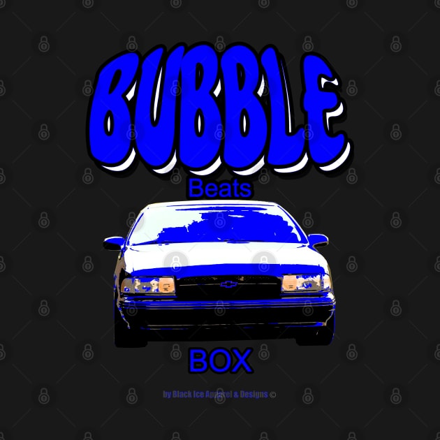 Impala Bubble Beats Box Blue by Black Ice Design