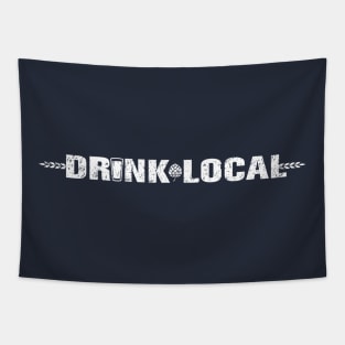 CRAFT BEER DRINK LOCAL Tapestry