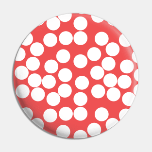 Hundred’s and Thousand’s - Red+White Pin