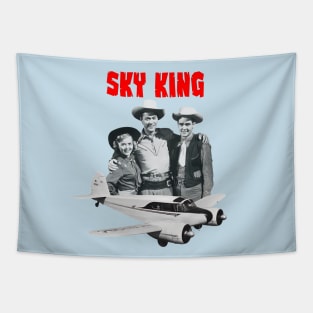 Sky King - Cessna - 50s/60s Tv Show Tapestry