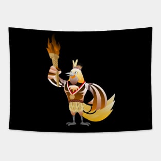 Maskot PON PAPUA 2021 Tapestry