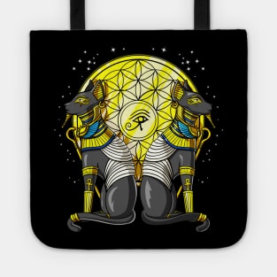 Egyptian Cat Goddess Tote