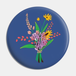 Gifted flower Pin