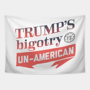 Trump's Bigotry is Un-American Tapestry