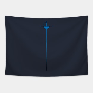 Blue Cup Rapier Sword Tapestry