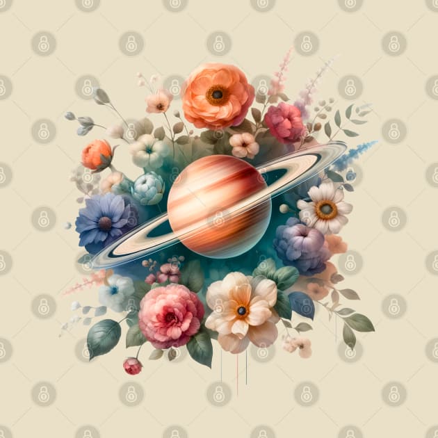 Saturn in Spring by ScienceandSnark