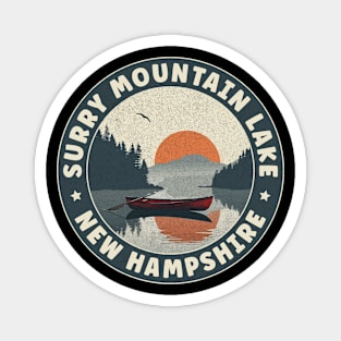 Surry Mountain Lake New Hampshire Sunset Magnet