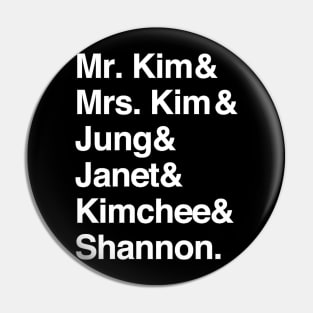 Kim's Convenience Pin