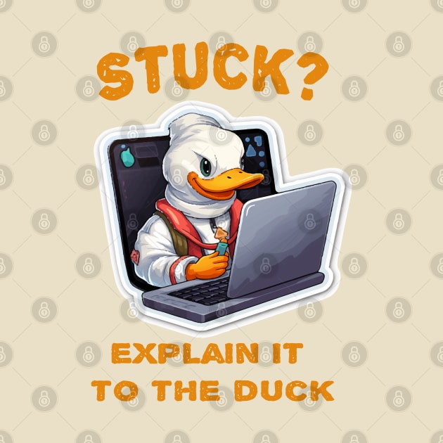 Stuck explain it to the duck by ArtfulDesign