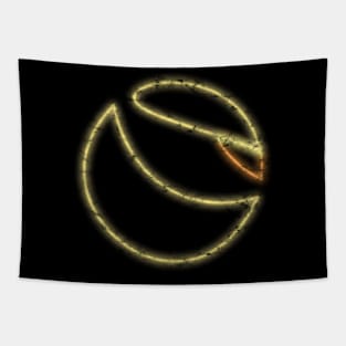LUNC Neon Distressed Tapestry