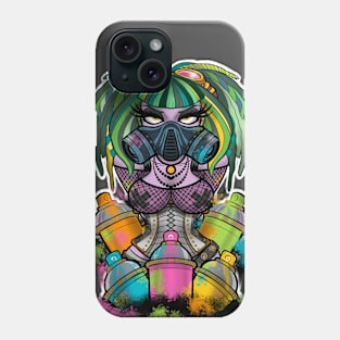 Graffiti Girl 2.0 Phone Case