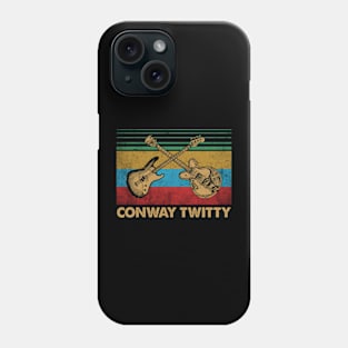 Graphic Proud Twitty Name Guitars Birthday 70s 80s 90s Phone Case