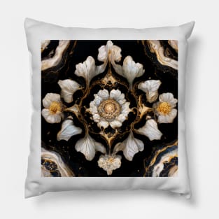 Baroque Parisian Marble VI Pillow