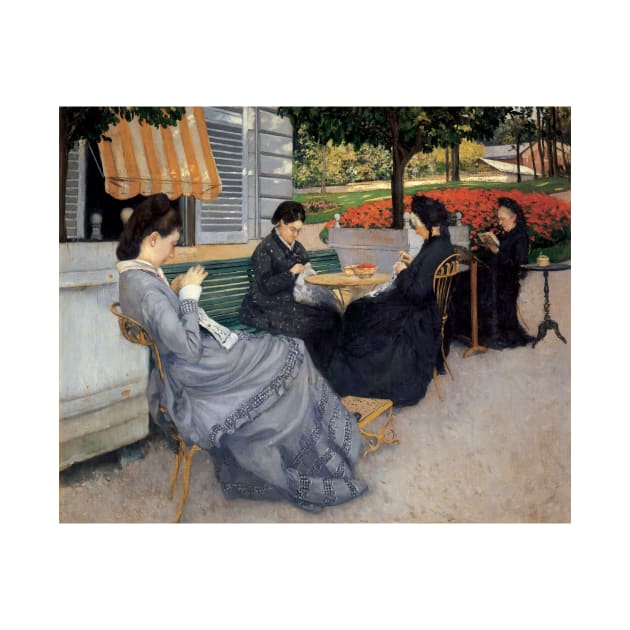 Portraits in the Countryside by Gustave Caillebotte by Classic Art Stall