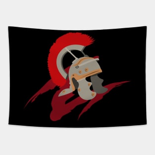 Ancient Roman Legion Legionary Helmet Tapestry