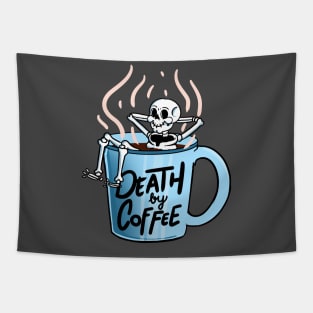 death by coffee Tapestry