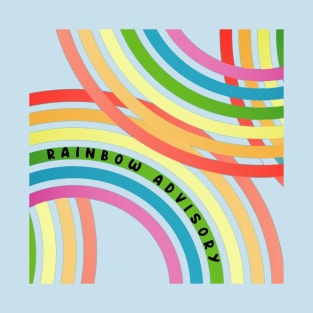Rainbow Advisory (version 2) T-Shirt