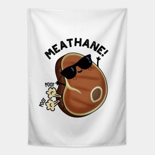 Methane Cute Farting Meat Pun Tapestry