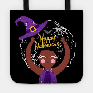 Black Girl Witch Tote