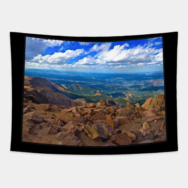 Colorado (Pikes Peak) Tapestry by gorff