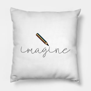 a Pencil of Imagination Pillow