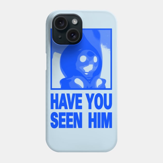 Animal Chin - Flatwoods Monster Blue Phone Case by AWSchmit