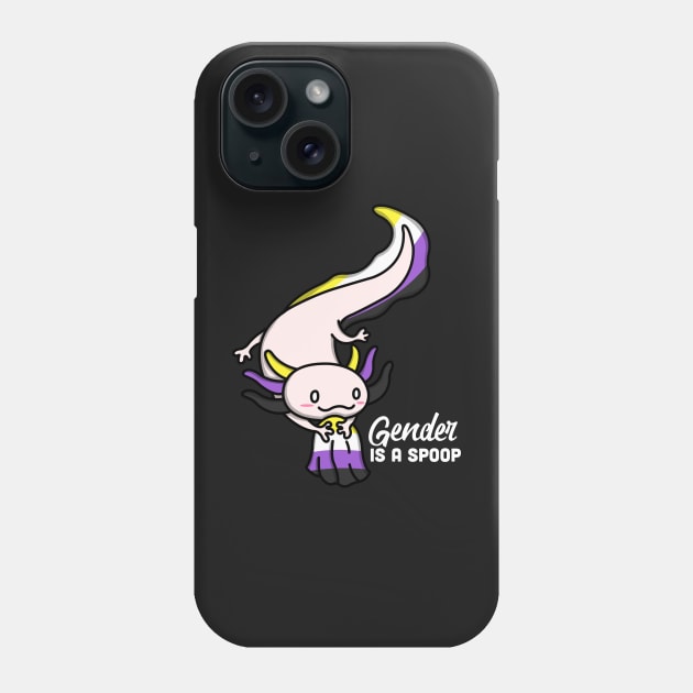 Gender Is A Spoop Phone Case by Luna Illustration