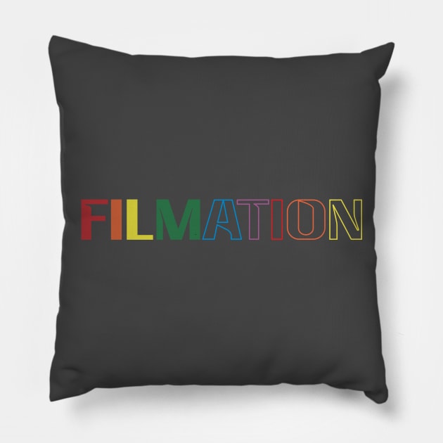 Filmation COLOR 80'S Logo Pillow by MikesDeadFormats