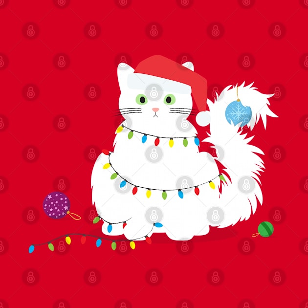 Christmas Cat by katnanigans